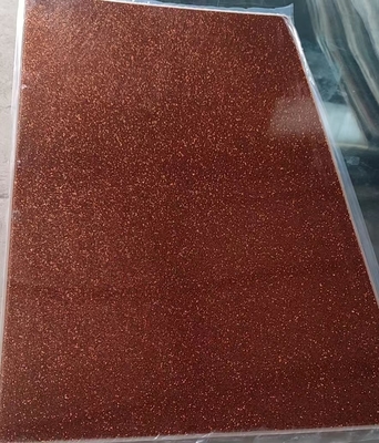 12x20 Inch Red Glitter Cast Acrylic Sheet Untuk Kerajinan Anting DIY