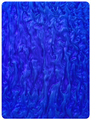 1/8 &quot;Royal Blue Marbling Cast Pearl Acrylic Sheets Untuk Seni Kerajinan Dekorasi