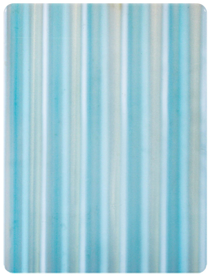 1/8'' Cyan Striped Pearl Acrylic Furniture Lembar Panel Plexiglass Cor Berwarna