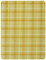 620 * 1040mm Yellow Grid Cast Pearl Acrylic Sheets Untuk Perabotan
