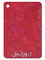 Desain Tekstur Merah Lembaran Akrilik Gaya Mutiara Bermotif Lembar Perspex 1220x2440mm